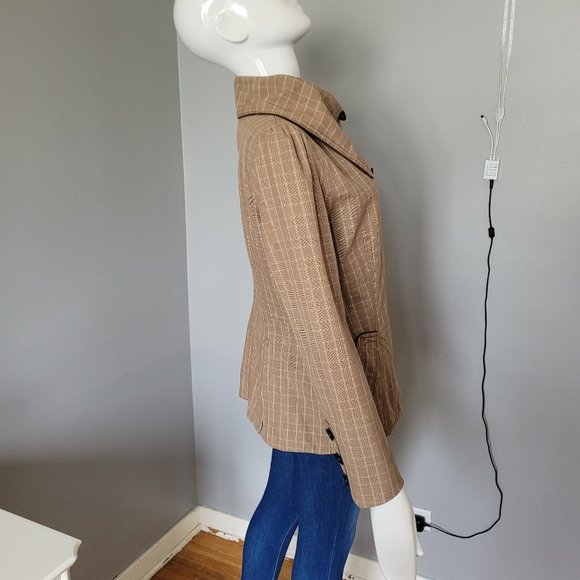 Soia + Kyo Plaid Jacket, GUC, Size M - Picture 3 of 9